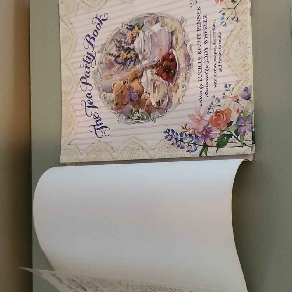 1993, The Tea Party Book - Hardcover with Dust Jacket - Picture 10 of 12